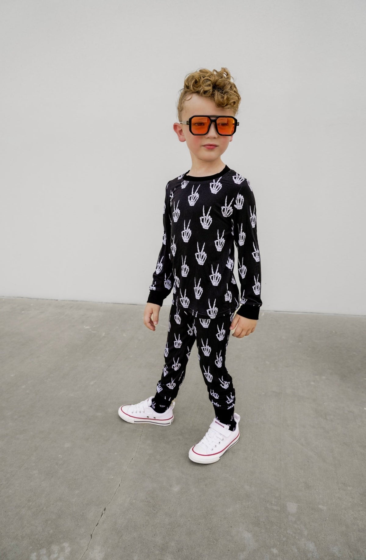 ✌🏻 skelly | bamboo pajamas