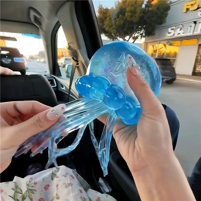 Needoh Bigger Super Jelly Squish Stress Relief Toy Soft Slow Rebound Autism ADHD Sensory Regulation Focus Training Portable Toy