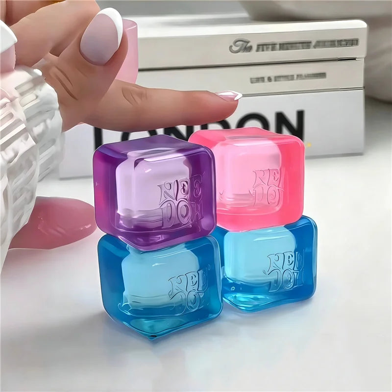 New Needoh Nice Ice Baby Fidget Cube Set 4 Pack Super Solid Squish Sensory Toys Non-toxic Squeeze Toys for ADHD and Autism Gift