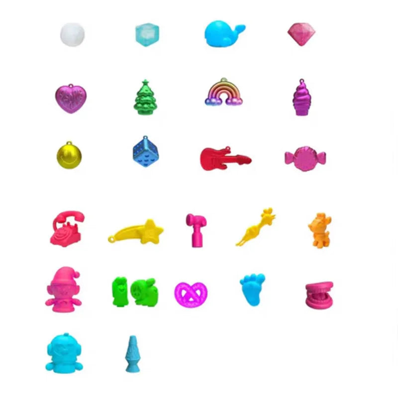 Needoh Nice Cube Fidget Squish Toy Sensory Stress Relief Anti-Anxiety Focus Portable Toy Gift for All Ages
