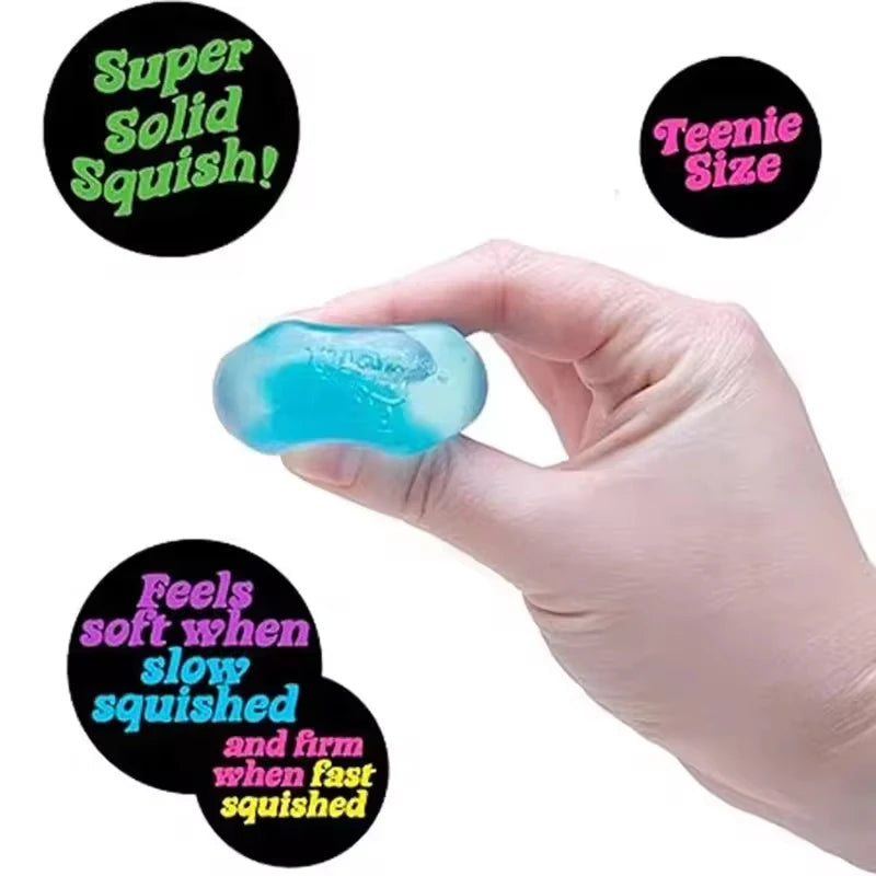Needoh Cool Cat Maltose Squishy Toys Slow Rise Stress Relief Ball Sensory Fidget Toys for Adult Anti-Anxiety Sensory Toys Adult