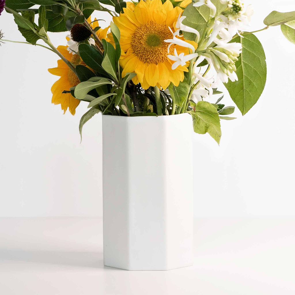 Handmade Porcelain Bouquet Vase