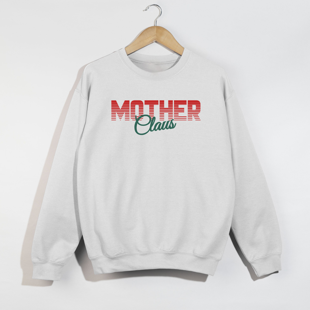 Mother Claus Christmas Sweatshirt | Festive Holiday Mom Crewneck