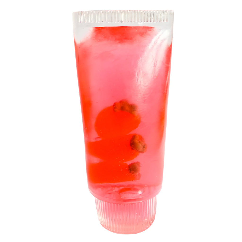 Fruit Maltose Toothpaste Squish Toy Soft Slow Rising Squeeze Fidget Toy Glitter Sensory Stress Relief Novetly Toy for Party Gift