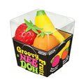 New Fruit NeeDoh Squish Gadget Imitation Strawberry Banana Orange Fidget Tactile Orb Stress Calming Anti-Anxiety TPR Gadget