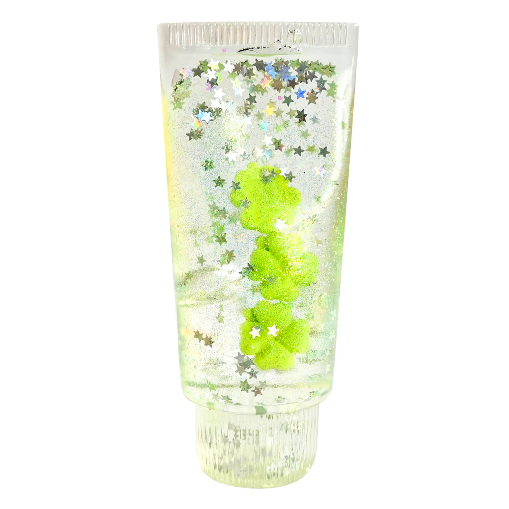 Fruit Maltose Toothpaste Squish Toy Soft Slow Rising Squeeze Fidget Toy Glitter Sensory Stress Relief Novetly Toy for Party Gift
