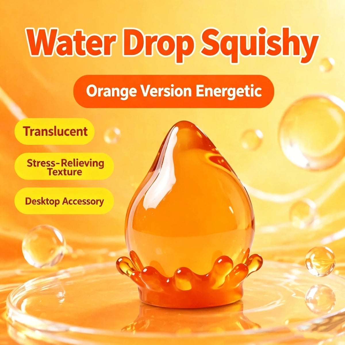 New Needoh Dreamy Water Drop Marbled Cube Malt Sugar Squish Toy Soft Squeeze Anxiety Relief Fidget Toy Surprise Blind Box